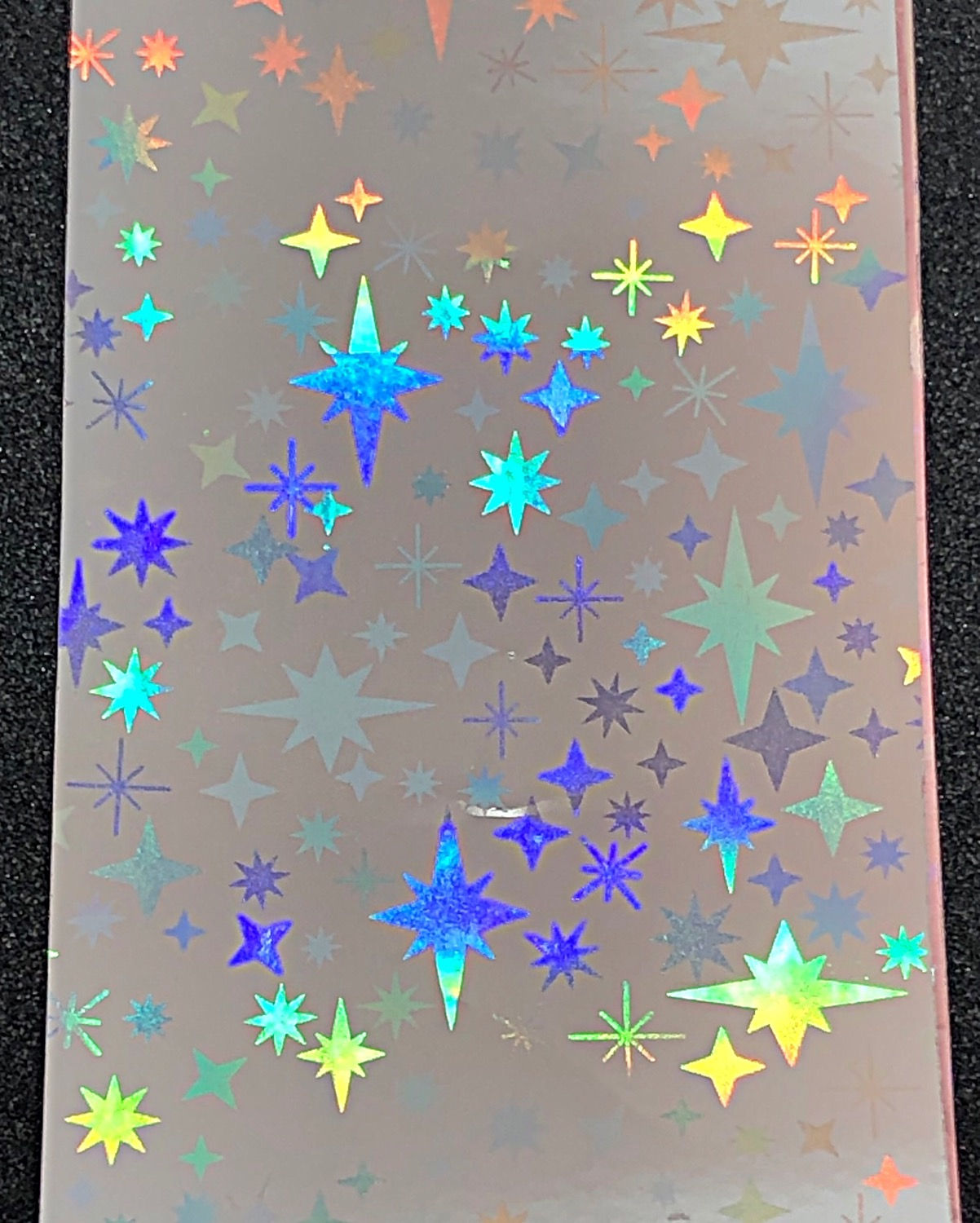 Silver Holo Transfer Foil 08