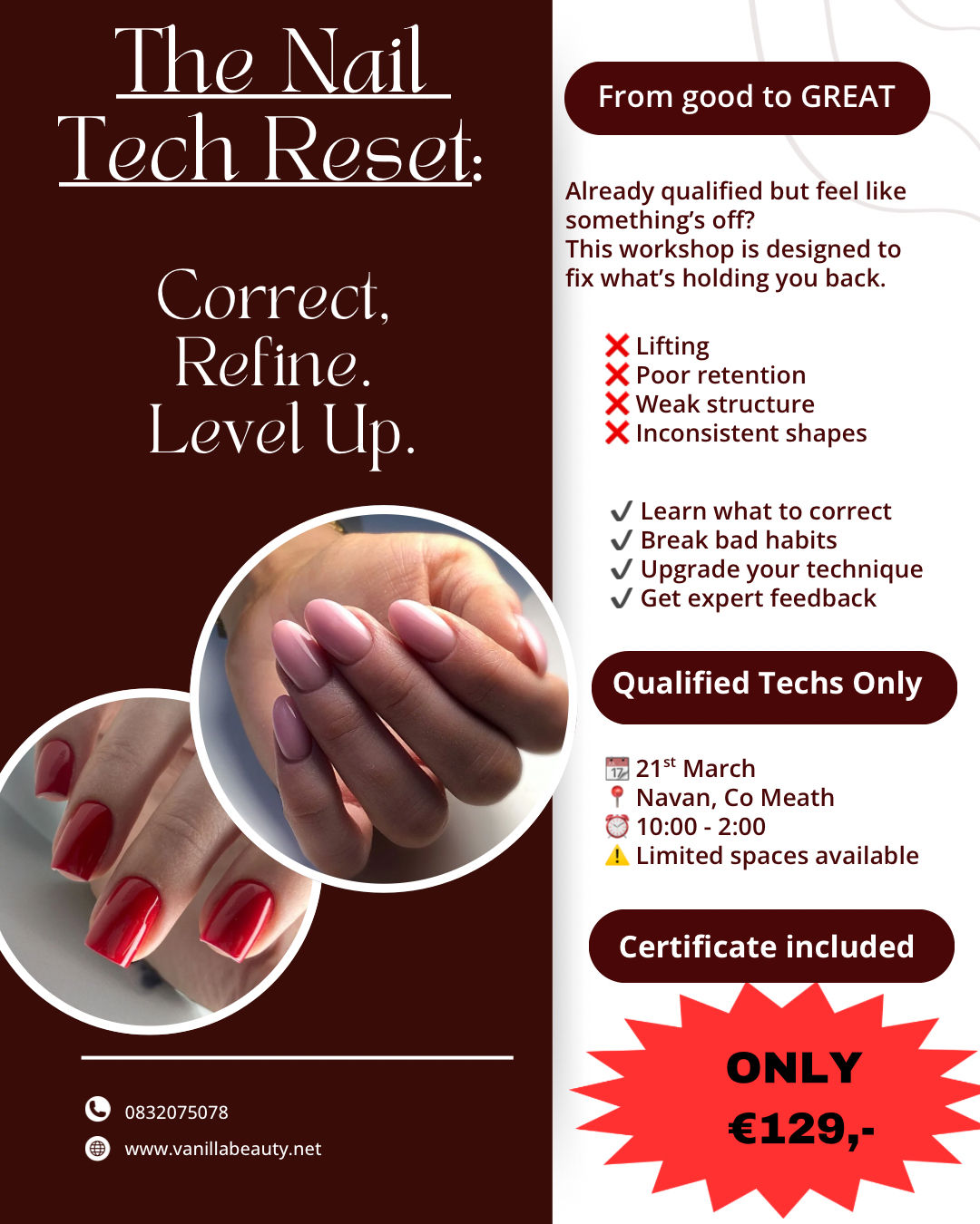 The Nail Tech Reset Workshop