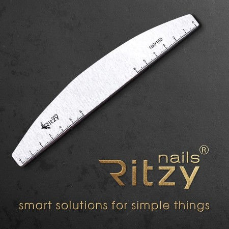 Pack of 10 180/180 files RITZY “Ruler” 
