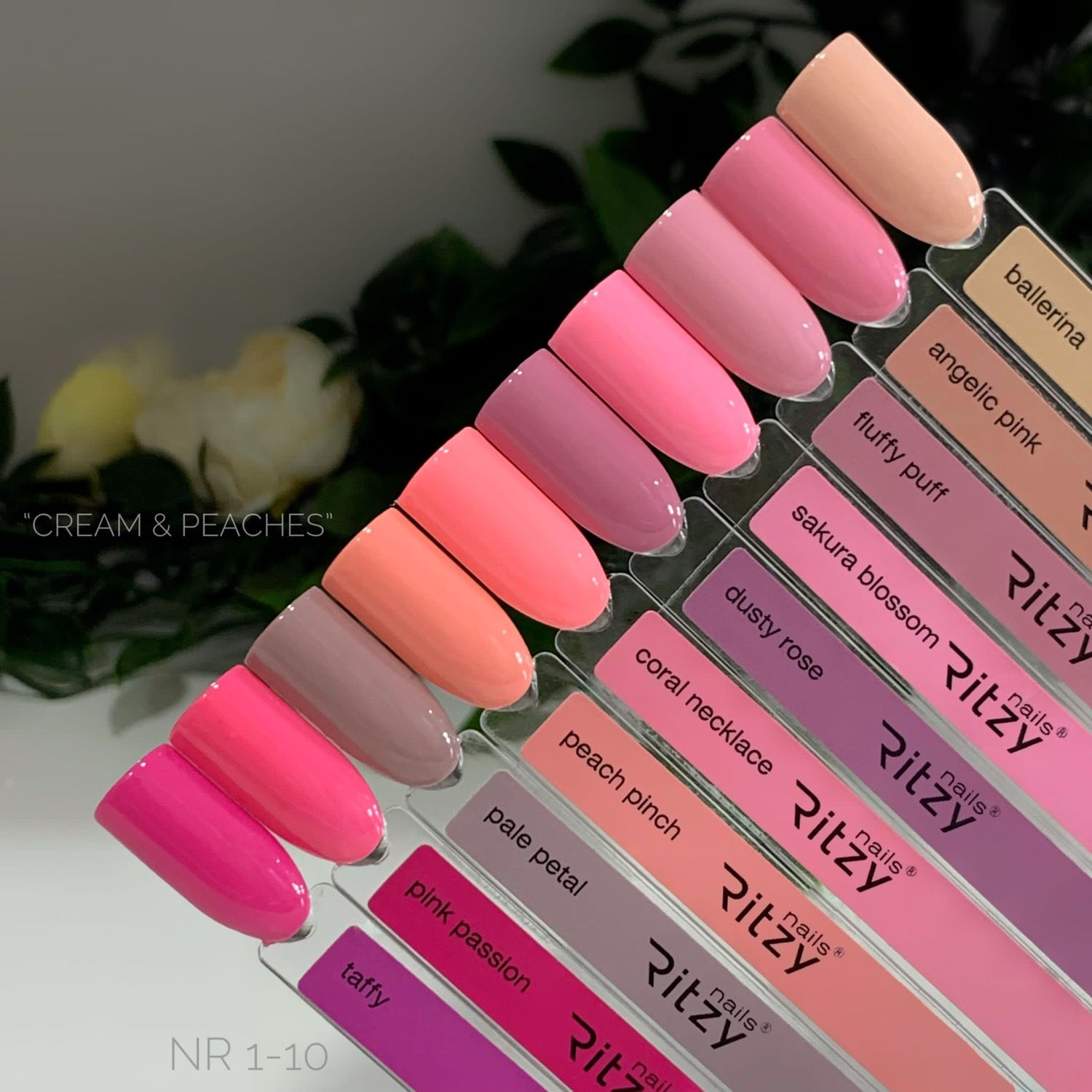 CREAM & PEACHES 01-10 Ritzy Lac Collection  