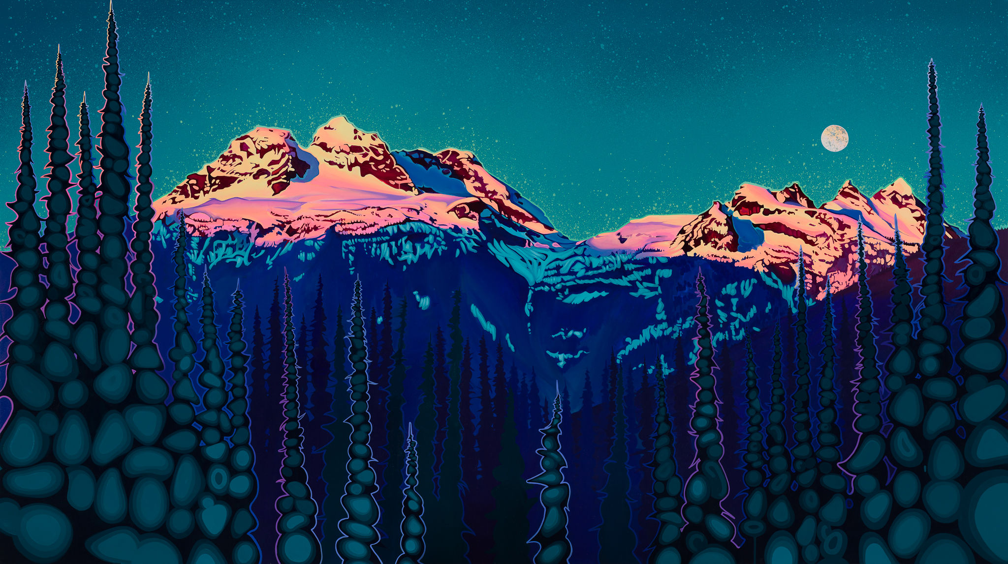 BEGBIE & TILLEY AT DAWN | canvas print