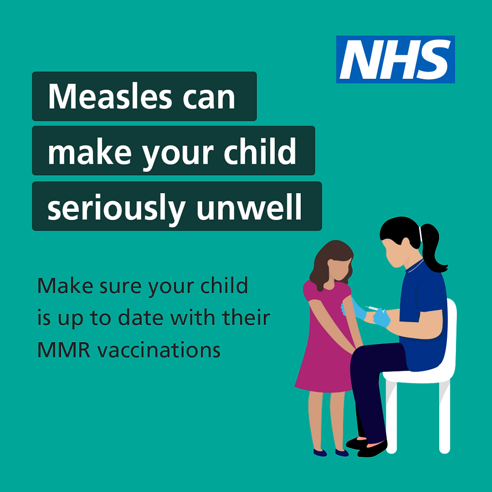 Measles cases rising in London: check your child’s vaccinations