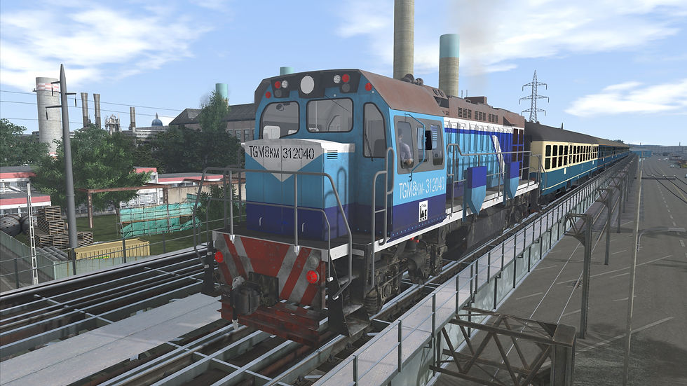 TGM8km – Diesel-Hydraulic Locomotive (Cuba Edition)