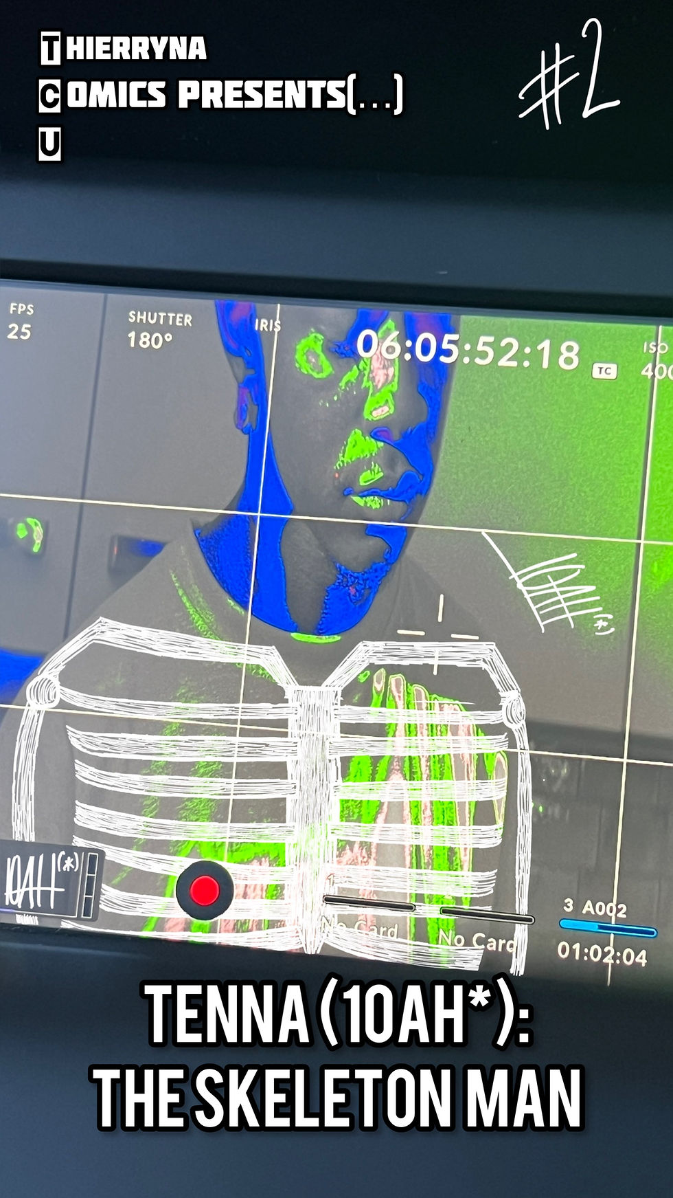 Thierryna Comics Presents(...) Tenna(10AH*) : The Skeleton Man #2