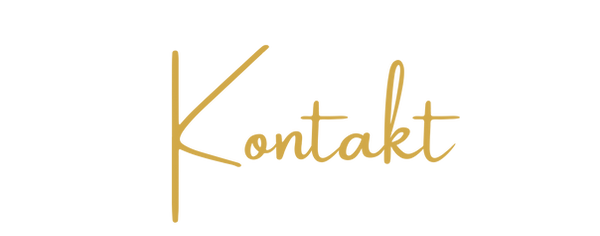 einladende Kontaktanzeige in Schreibschrift