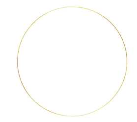 filigraner goldener Kreis für besondere Stimmung