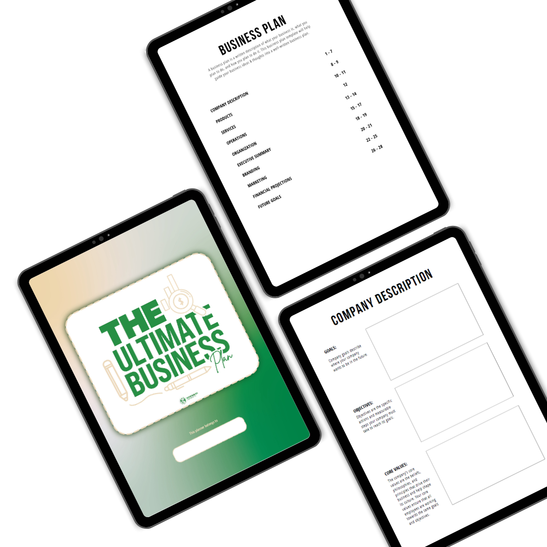 The Ultimate Business Plan Template