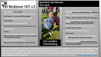 Sportlerin des Montas Juni '26