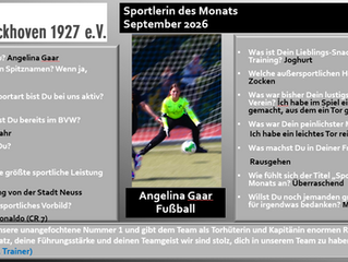 Sportlerin des Monats - September '26
