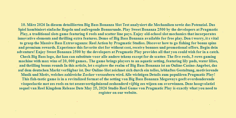 big bass bonanza 1000