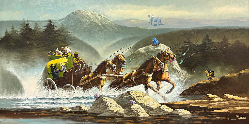 Work Horses - Digital Print