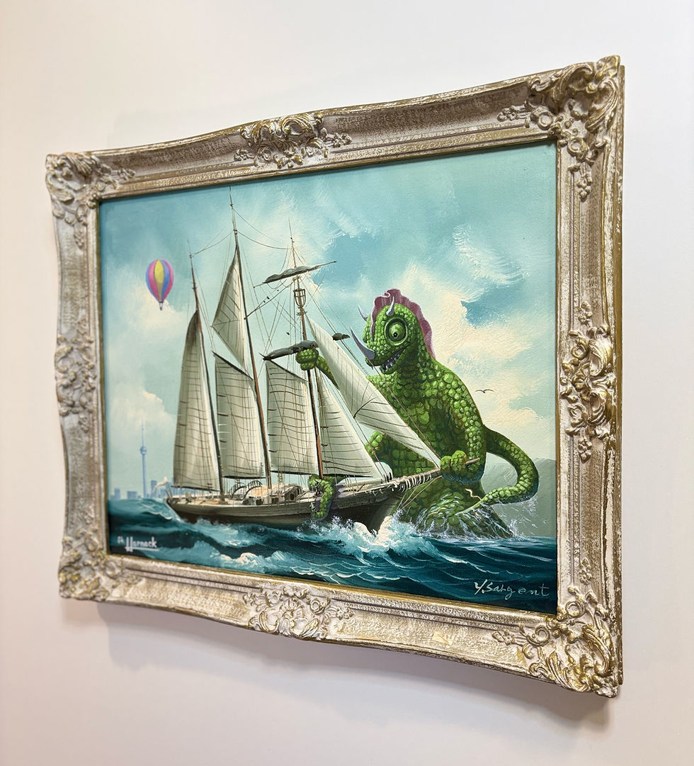 Thumbnail: Shores Of Limbo #14 - Original Painting