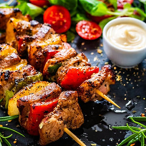 2 Brochettes de Poulet Mariné