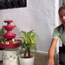 Nova 20 Planter, Aeroponics Hydroponics Tower system for Home