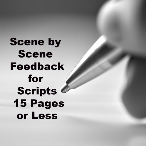 Generic Scene Scene by Scene Screenplay Feedback (15 pages or less) | Generic Drone
