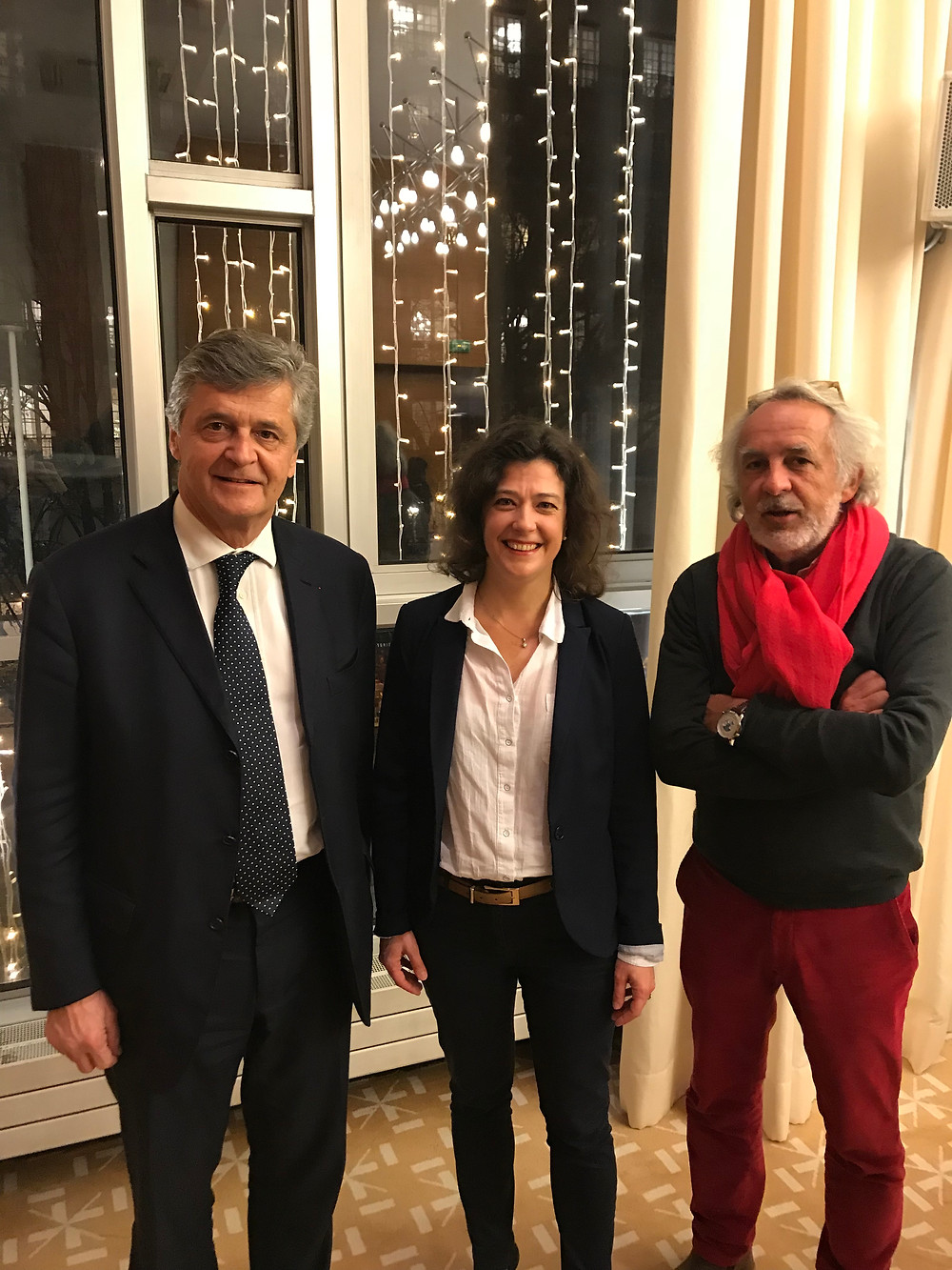 Daniel Mercier a été l'invité de Nicolas Forissier pour cette deuxième rencontrede l'association en décembre, à Paris.