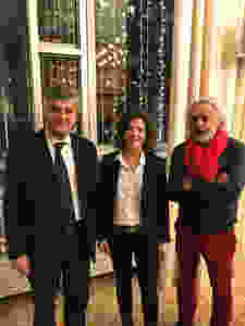 Daniel Mercier a été l'invité de Nicolas Forissier pour cette deuxième rencontrede l'association en décembre, à Paris.