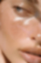 Close up of a lady's face