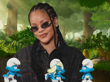 RIHANNA CIERRA BATALLA LEGAL POR CANCIÓN DE “LOS PITUFOS”