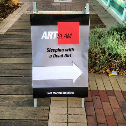 Sleeping with a Dead Girl at ART-Slam/Gore- Fest in Santa Clarita