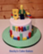 Lego Theme Cake