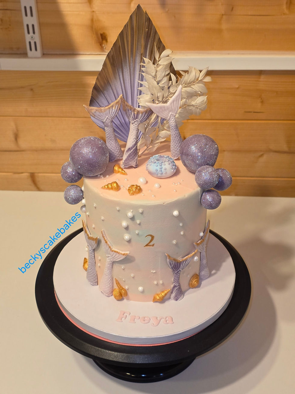 Glistening Mermaid Cake