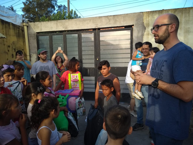 La solidaridad a pesar de la adversidad climatica