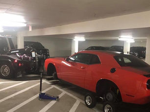 Stolen Tires & Rims in the DMV Area: Why Mobile Service Is Better Than Towing a Car With No Wheels