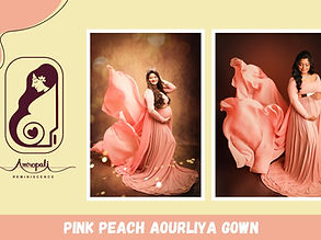 Aourliya Gown - Pink / Peach