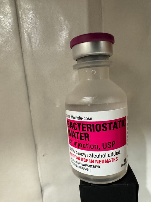 Bacteriostatic Water--30mL