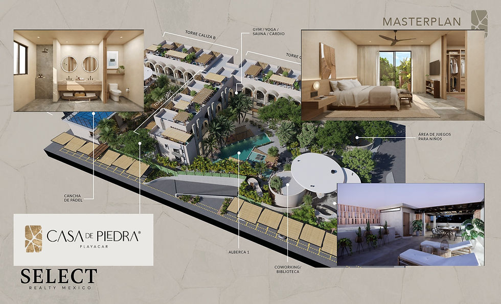 CASA DE PIEDRA Playacar, Playa del Carmen Quintana Roo.