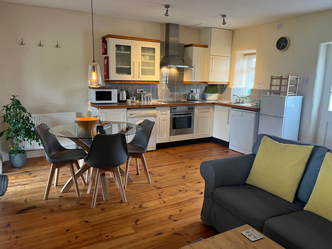 Downstairs open plan