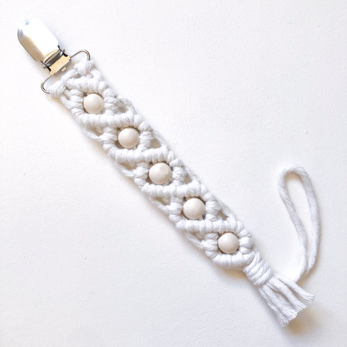 KNOT. Beaded Pacifier Clip KNOT. Online Store