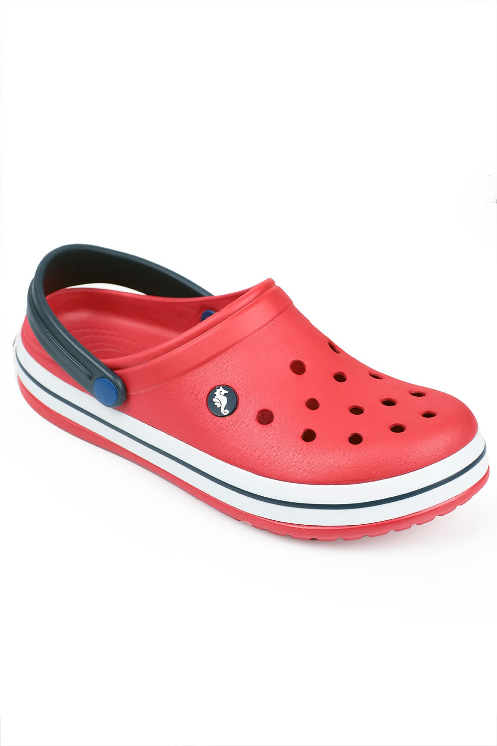 Ippocampo Erkek Sandalet Terlik - Kırmızı - Beyaz / Lacivert