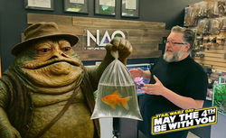 Jabba the Hutt visits us