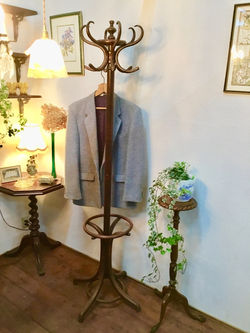 Bent wood hat stand 1930年代