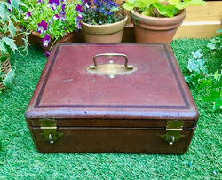 Leather Cutlery Box 1920年代