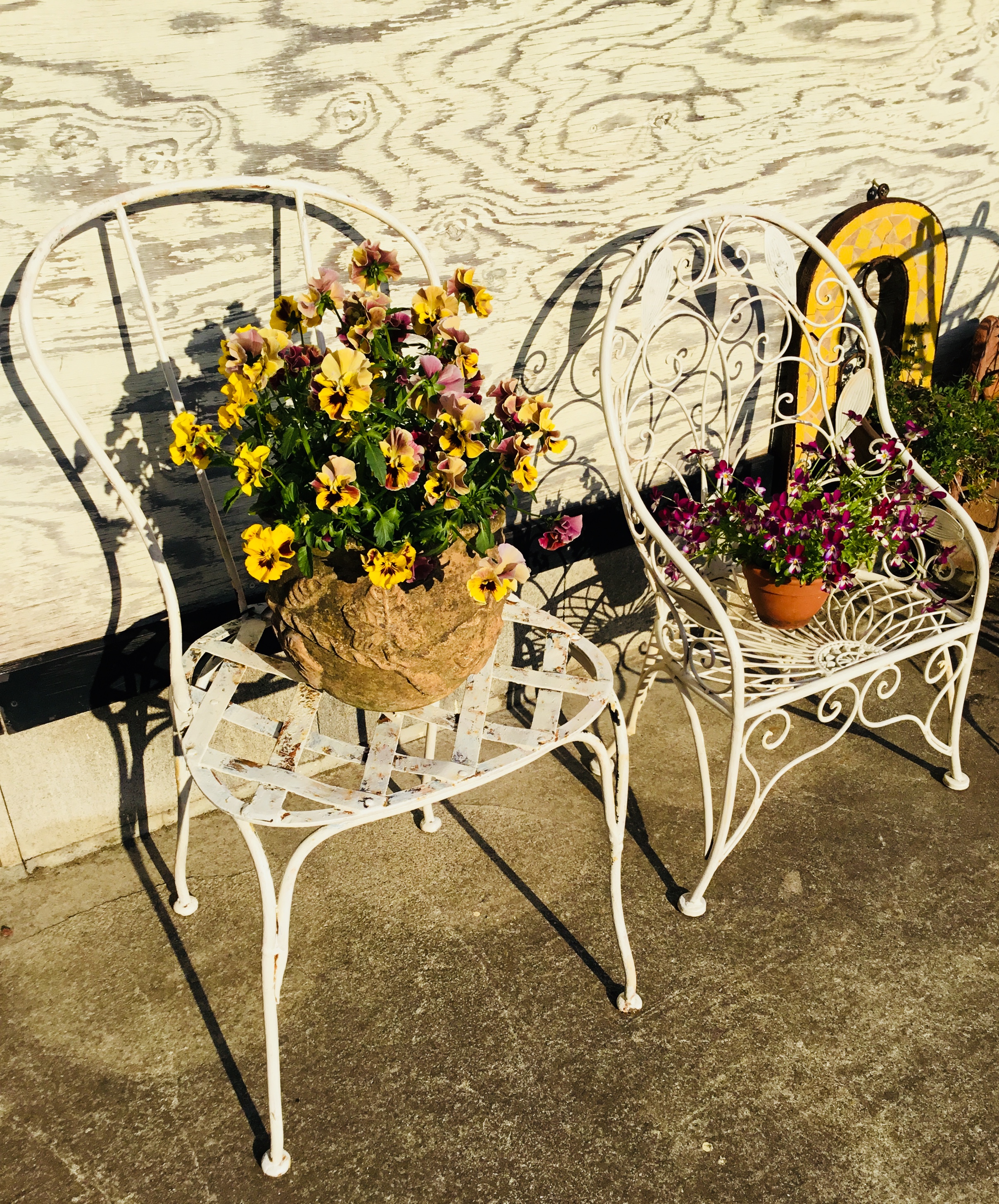 Iron mini chair