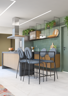 Projeto de arquitetura para apartamento em Juiz de Fora, MG