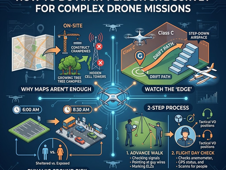 Beyond the Basics: How to Do an In-Person Site Survey for Complex Drone Missions