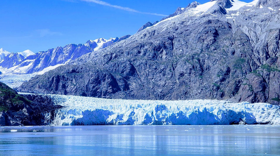 Gorgeous Glacier in Glacier Bay, Alaska