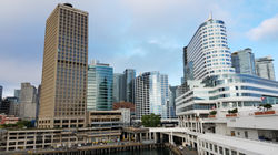 Sailing into Port Vancouver