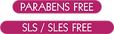 Parabens sls free