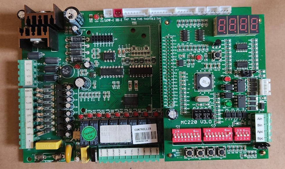 Contrôleur AC et PCB