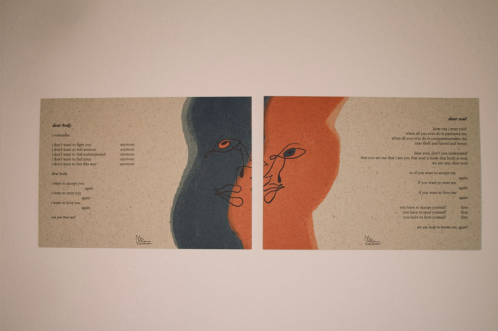 Miniaturbild: poesiedrucke: body and soul (set)