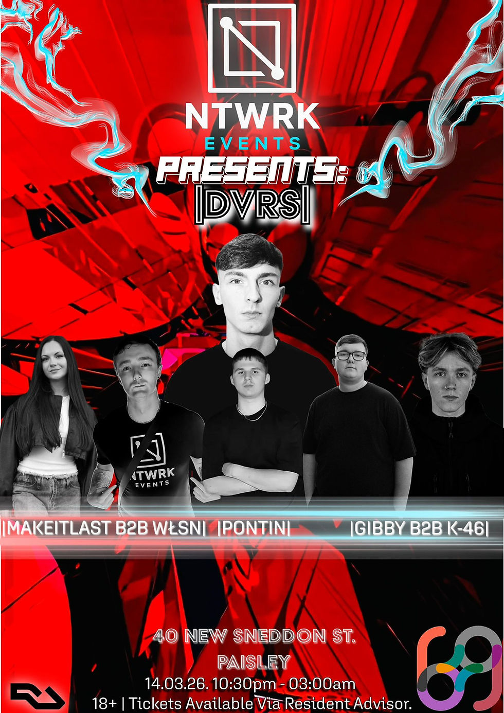 NTWRK Events presents: DVRS