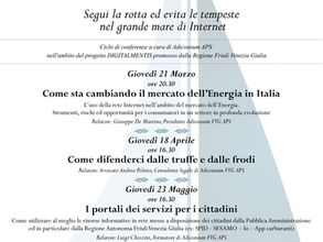 Serie di incontri nell'ambito del Progetto Digitalmentis a Porcia                                                                                       