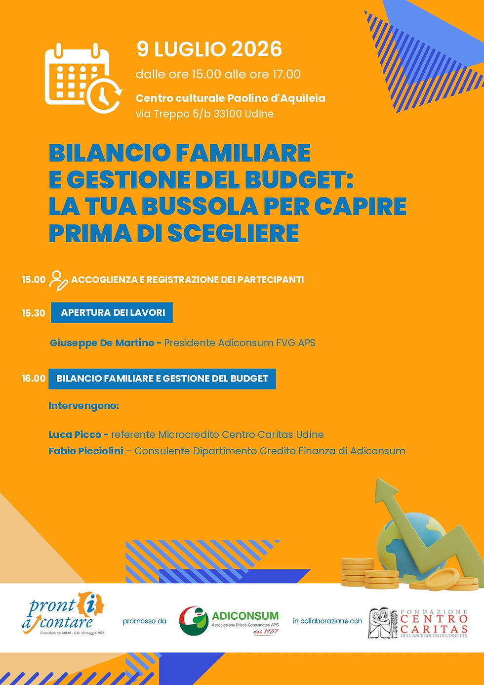 9 LUGLIO INCONTRO A UDINE