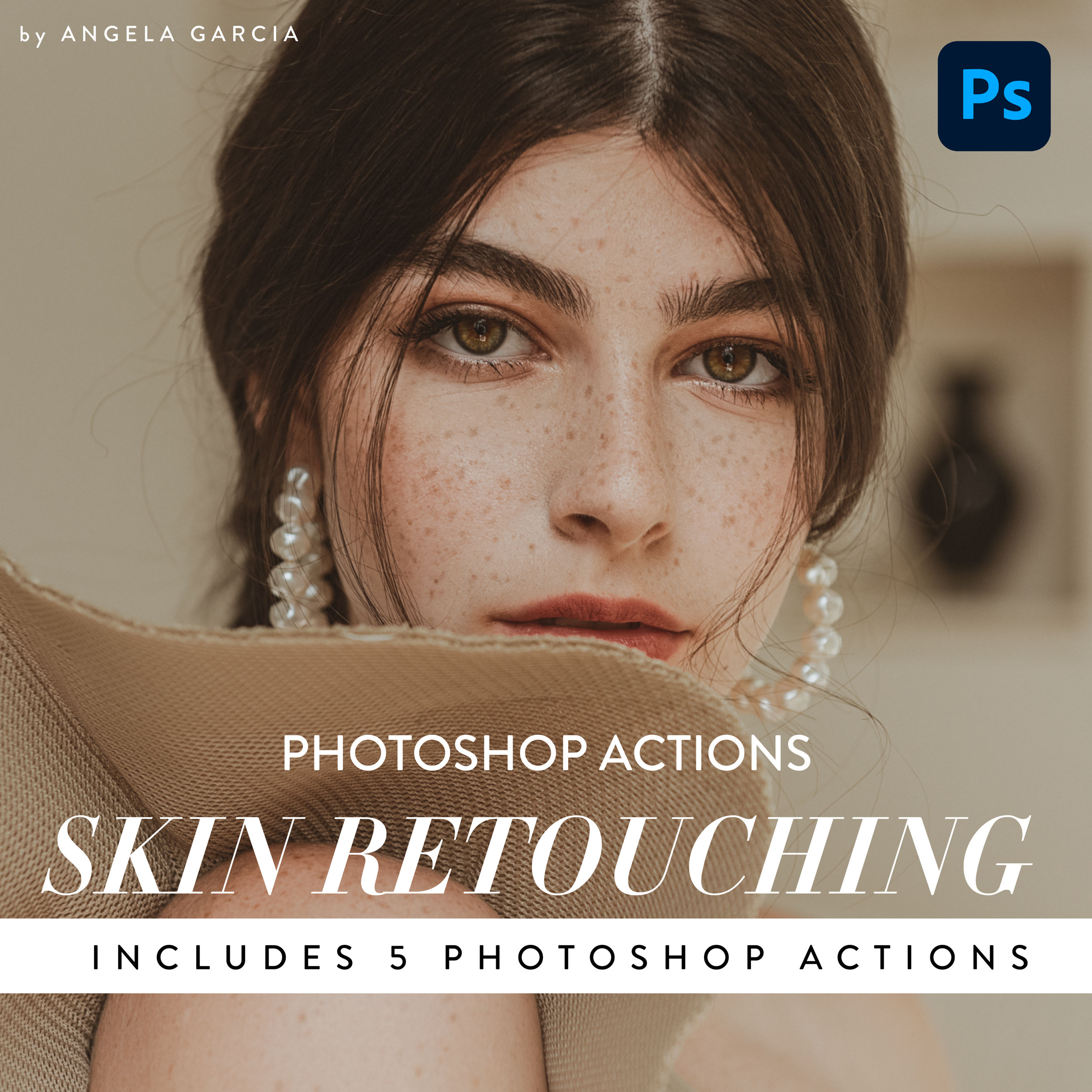 Photoshop actions Skin Retouching