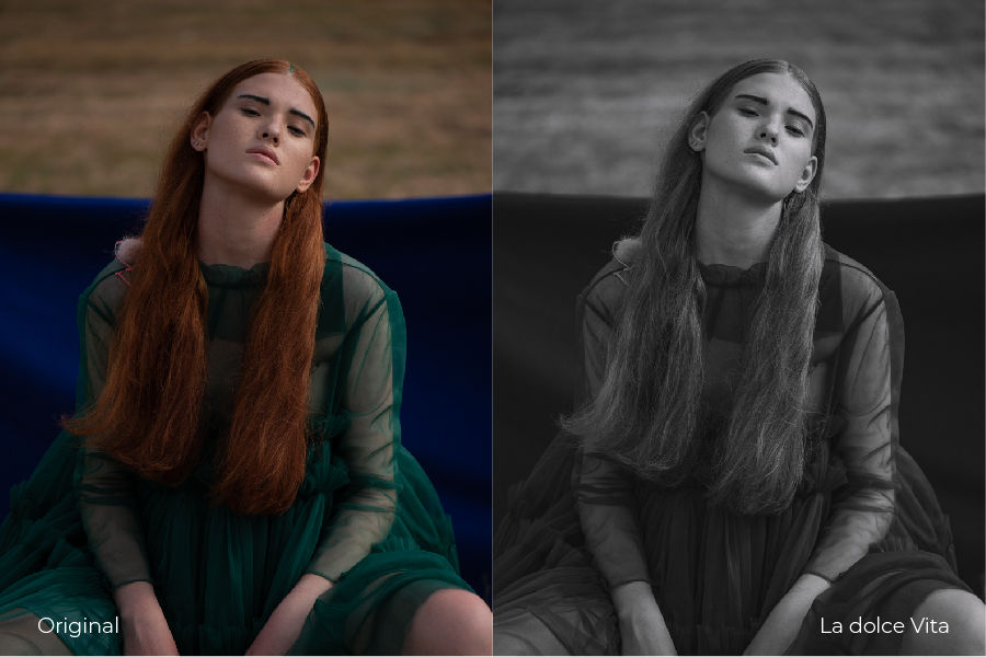 Thumbnail: MOODY B&W Lightroom Presets by Angela Garcia